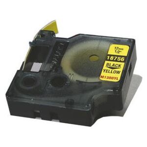 Dymo taśma RHINO 18490 (black on yellow)