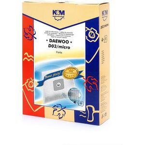 Worek do odkurzacza König & Meyer Deawoo D03 Micro (4 worki)