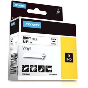 Dymo taśma Rhino biała 18445 (S0718620) nadruk czarny
