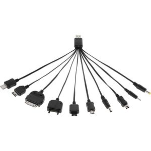 Kabel USB M-Life USB-A - Uniwersalne Czarny (KPO3926)