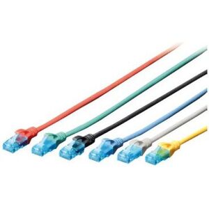 Digitus Patch cord U/UTP kat.5e PVC 0,25m szary (DK-1512-0025)