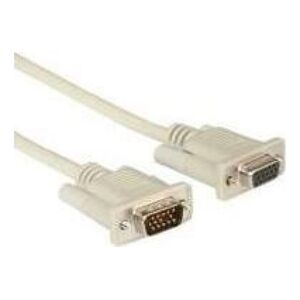 Kabel Roline ROLINE Monitorcable HD15 St/Bu 10m full connected - 11.01.6590