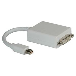 Adapter AV Roline DisplayPort Mini - DVI-I biały (12.03.3128)