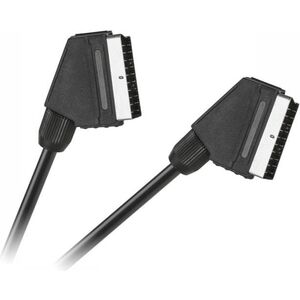 Kabel Scart - Scart 3m czarny (KPO2705-3)