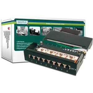 Digitus Biurkowy panel krosowy , kat. 6, klasa E, ekranowany (DN-91608SD)