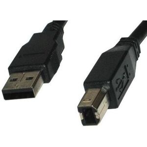 Kabel USB Cabletech USB-A - micro-B 3 m Czarny (KPO2784-3)