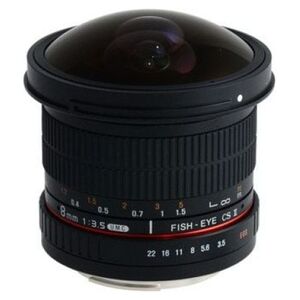 Obiektyw Samyang Canon EF Canon EF-M 8 mm F/3.5