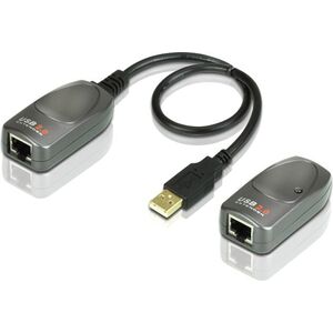 Adapter USB Aten UCE260 USB - RJ45 Srebrny  (UCE260)
