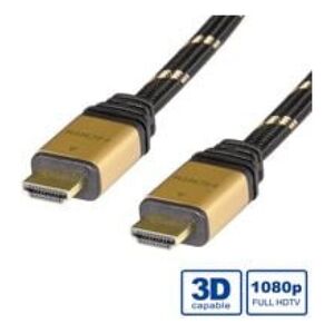 Kabel Roline HDMI - HDMI 2m złoty (11.04.5502)
