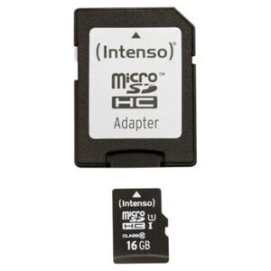 Karta Intenso Premium MicroSDHC 16 GB Class 10 UHS-I/U1  (3423470)