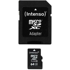 Karta Intenso MicroSDXC 64 GB Class 10  (3413490)