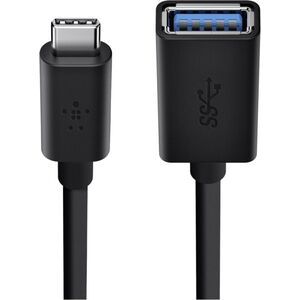 Kabel USB Belkin USB-A - 1 m Czarny (F2CU036BTBLK)