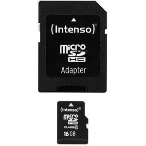Karta Intenso MicroSDHC 16 GB Class 10  (3413470)
