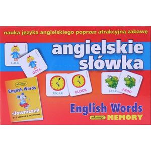 Adamigo Memory Angielskie Słówka - 5628