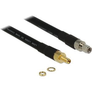 Kabel Delock Antenowy 0.4m czarny (13004)