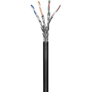 MicroConnect Kabel CAT 6, S/FTP, 100m, czarny (KAB028-100)