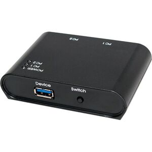Adapter USB LogiLink USB - USB-B x2 Czarny  (UA0216)