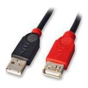 Kabel USB Lindy USB-A - USB-A 5 m Czarny (42817)