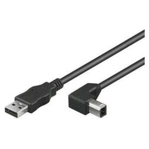 Kabel USB PremiumCord USB-A - USB-B 1.8 m Czarny (ku2ab2-90)