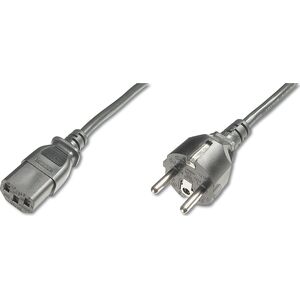 Kabel zasilający Digitus ASSMANN 10x power cable schuko - C15 black 1,8m - AK-440101-018-S