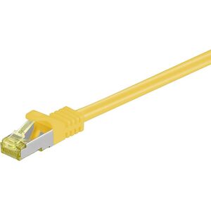MicroConnect RJ-45/RJ-45 kat.7 S/FTP Żółty 0.5m (SFTP7005Y)