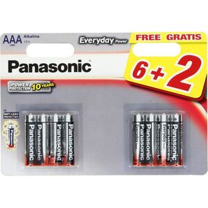 Panasonic Bateria Everyday Power AAA / R03 8 szt.
