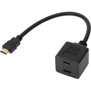 Cabletech 0.3m czarny (ZLA0791)