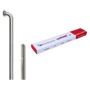 Cn Spoke Szprychy STD14 2.0-2.0-2.0 stal nierdzewna 284mm srebrne + nyple 144szt. (CN-STD284)