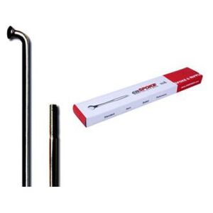 Cn Spoke Szprychy STD14 2.0-2.0-2.0 stal nierdzewna 282mm czarne + nyple 144szt. (CN-STD282C)