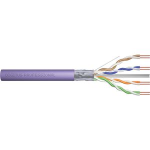 Digitus F-UTP, kat.6, Fioletowy, 100m (DK-1623-VH-1)
