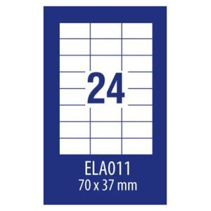 Avery Zweckform ETYK.ZF ECONOMY 70X37,1MM 011 100ARK ETYKIETA E100 ELA011 - ELA011