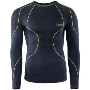 Hi-Tec Koszulka męska IKAR TOP black/lime punch r. L