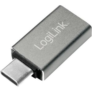 Adapter USB LogiLink USB-C - USB Srebrny  (AU0042)