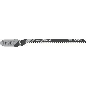 Bosch Brzeszczot do wyrzynarek Basic for Wood 83mm T 119 BO 5szt. 2608630310