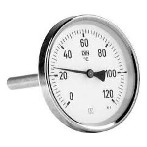 Afriso Termometr bimetaliczny BITH 100 Ø=100mm 0-120°C 1/2" Kl. 2,0 - 63811