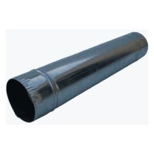Rura piecowa czarna z blachy 1mm średnica 100mm
