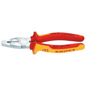 Knipex Szczypce uniwersalne izolowane CrV VDE 190mm (0106190)