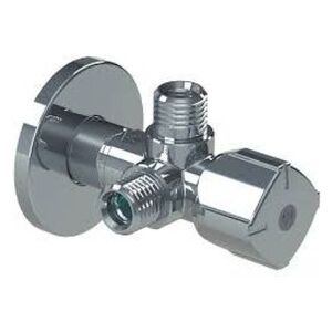Arco Zawór kątowy Twin Mac 1/2"x3/8"x3/8"  (CQ4102)