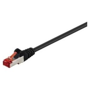 Goobay Kabel krosowy patchcord S/FTP PiMF kat. 6 LSZH czarny 2m (68696)