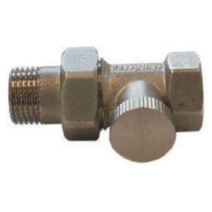Schlosser Zawór powrotny prosty niklowany DN10 3/8X3/8 PR. (601300003)