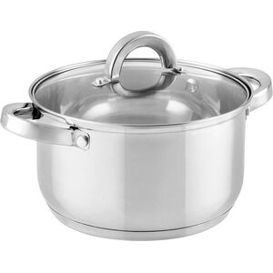 Florina Garnek ze stali nierdzewnej z pokrywką Florina Claude 26 cm 7,25 l