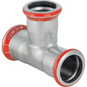 Geberit Trójnik Mapress C-stahl równoprzelotowy 89mm (21010)