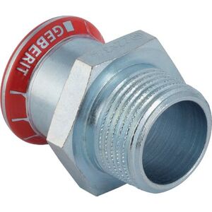 Geberit Złączka przejściowa Mapress C-Stahl GZ 76,1mm x 1/2" (21713)
