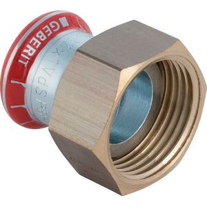 Geberit Śrubunek Mapress C-Stahl przejściowy do zaworów GW 18mm x 3/4" (25033)