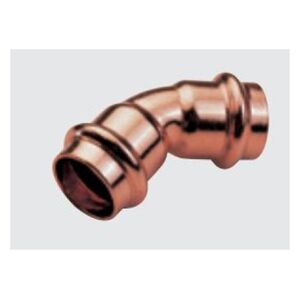 Conex Łuk dwukielichowy 45° mm z serii B Press miedziane 28mm (P504102800000)