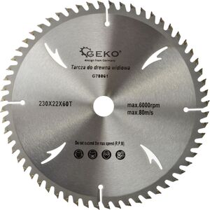 Geko tarcza do drewna 230x22x60T (G78061)
