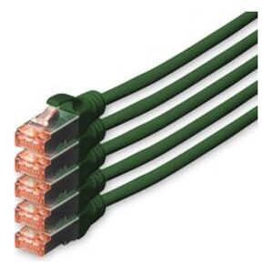 Digitus Patchcord CAT5e, S-FTP, 10m, 5 sztuk (DK-1644-100-G-5)