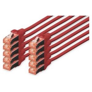 Digitus Patchcord CAT6, S-FTP, 2m, 10 sztuk (DK-1644-020-R-10)