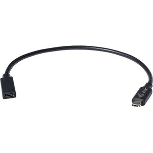 Kabel USB I-TEC USB-C - USB-C 0.3 m Czarny (C31EXTENDCBL)