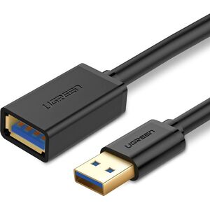 Kabel USB Ugreen USB-A - USB-A 2 m Czarny (10373)